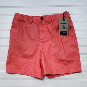NWT Chubbies Youth Originals The New Englands Shorts Size M (10-12) Washed Coral